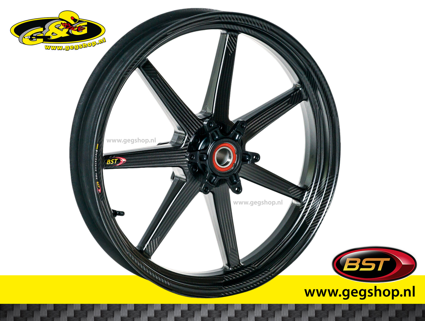 BST Torque TEK 5x16'' carbon achtervelg voor Harley Davidson FLHTCU Electra Glide Classic (2009-2013)