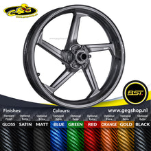 BST Star TEK voorvelg carbon 3,5 x 17" M 1000 XR 2024+