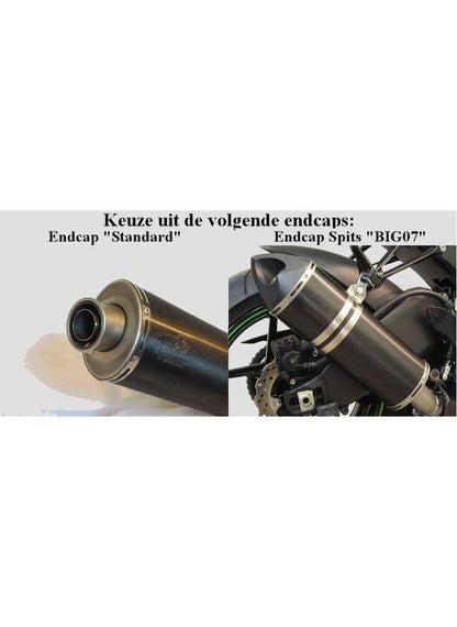 G&G Big Oval Exhaust Honda CBR600RR 2007-2008