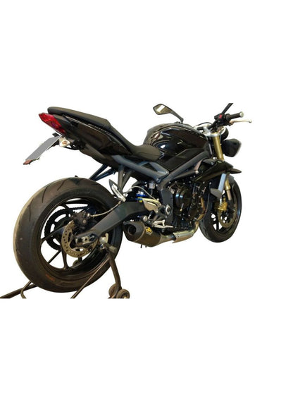 G&G Big Oval Exhaust Triumph Street Triple 675 2013-2015
