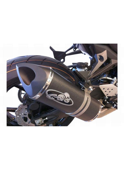 G&G Big Oval exhaust Z750 - Z750R 2007-2013