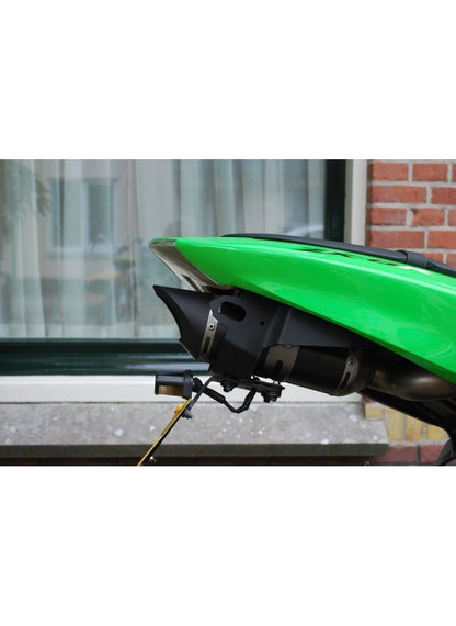 G&G Big Oval slip-on uitlaat Kawasaki ZX6R Ninja 2005-2006