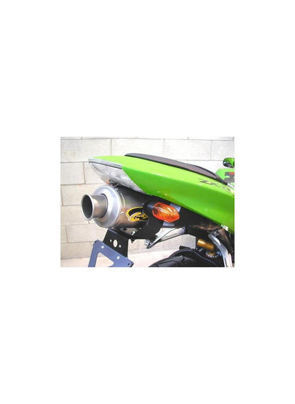 G&G Big Oval slip-on uitlaat Kawasaki ZX6R Ninja 2005-2006