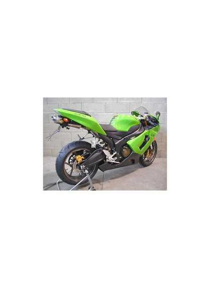 G&G Big Oval slip-on uitlaat Kawasaki ZX6R Ninja 2005-2006