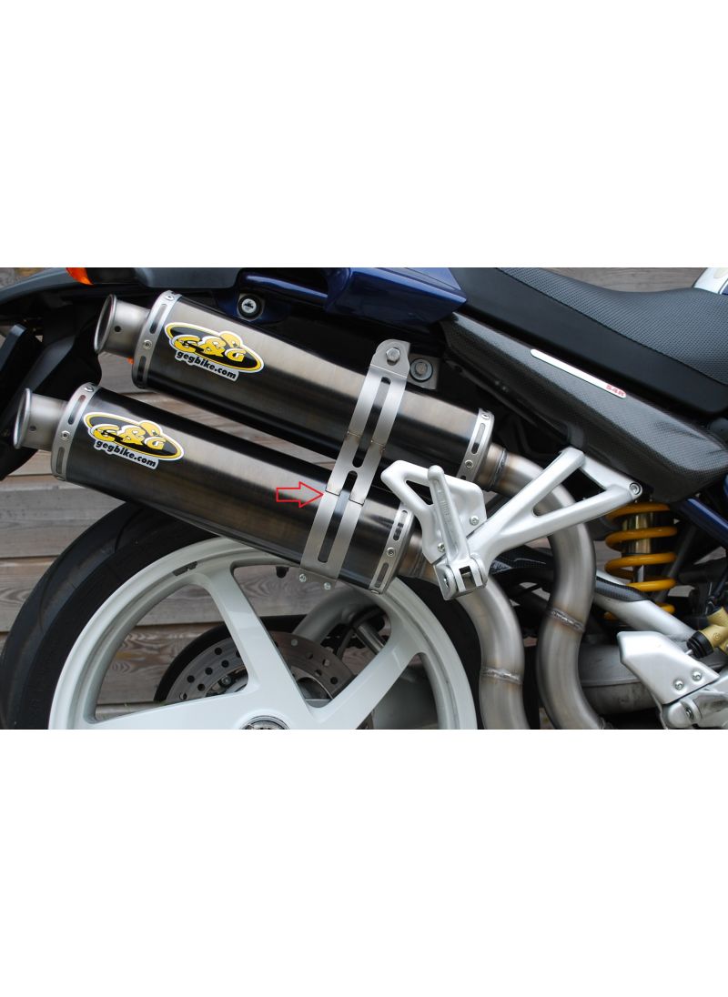 G&G muffler clamp Monster S2R - S4R(s)