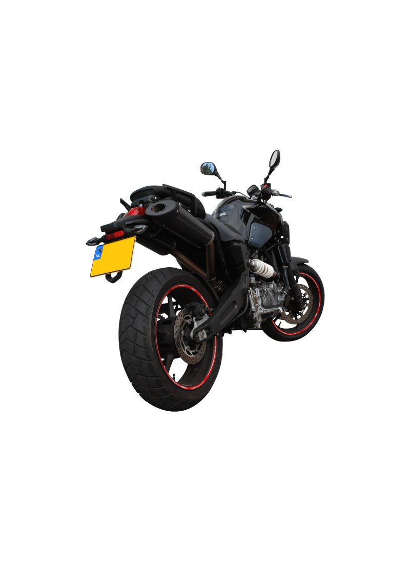 G&G Oval exhaust kit Yamaha MT-03