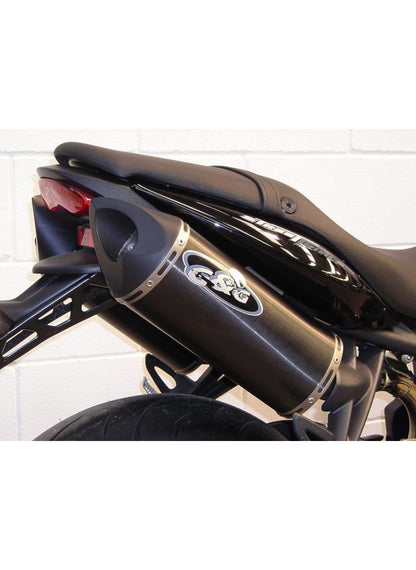 G&G Twist uitlaat set Triumph Street Triple (R) 675