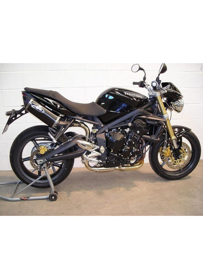 G&G Twist uitlaat set Triumph Street Triple (R) 675