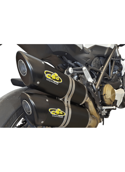 G&G Exhaust Set Ducati Streetfighter 1098