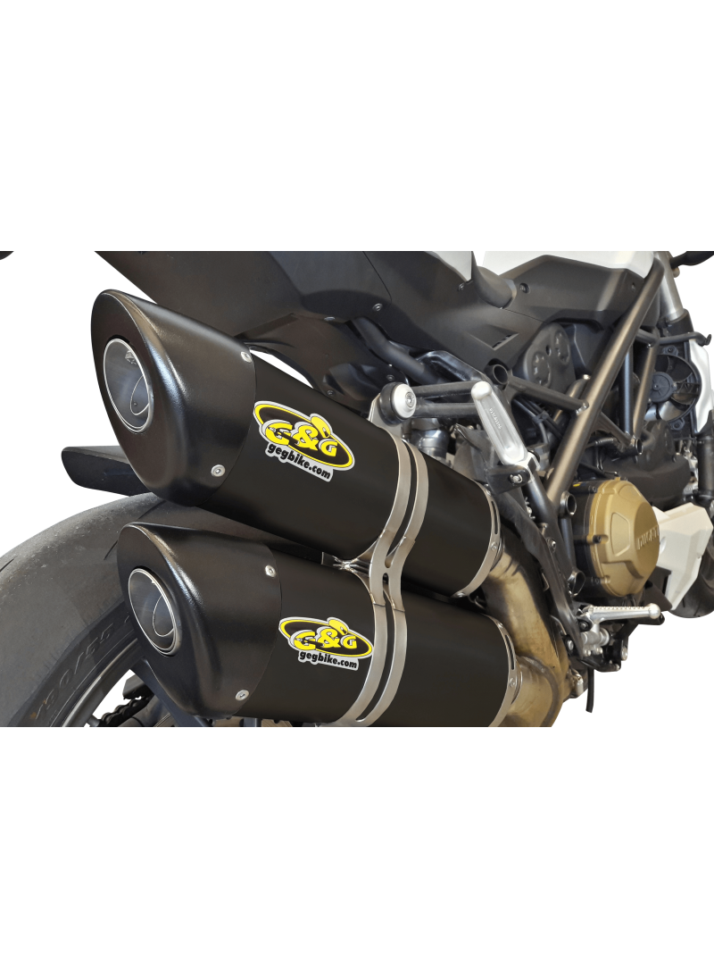 G&G exhaust set Ducati Streetfighter 848
