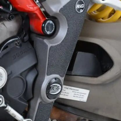 Outletdeal: R&G Boot guards (Grips) achterbrug Ducati Multistrada 950 (2017-2018)