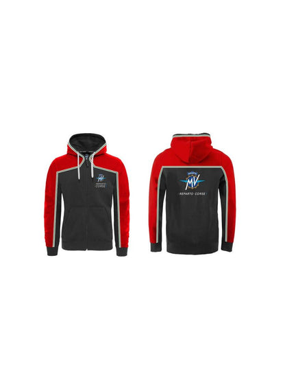 Hoody with Zipper MV Agusta Reparto Corse MV Agusta Turismo Veloce 800 Lusso SCS (2018+)