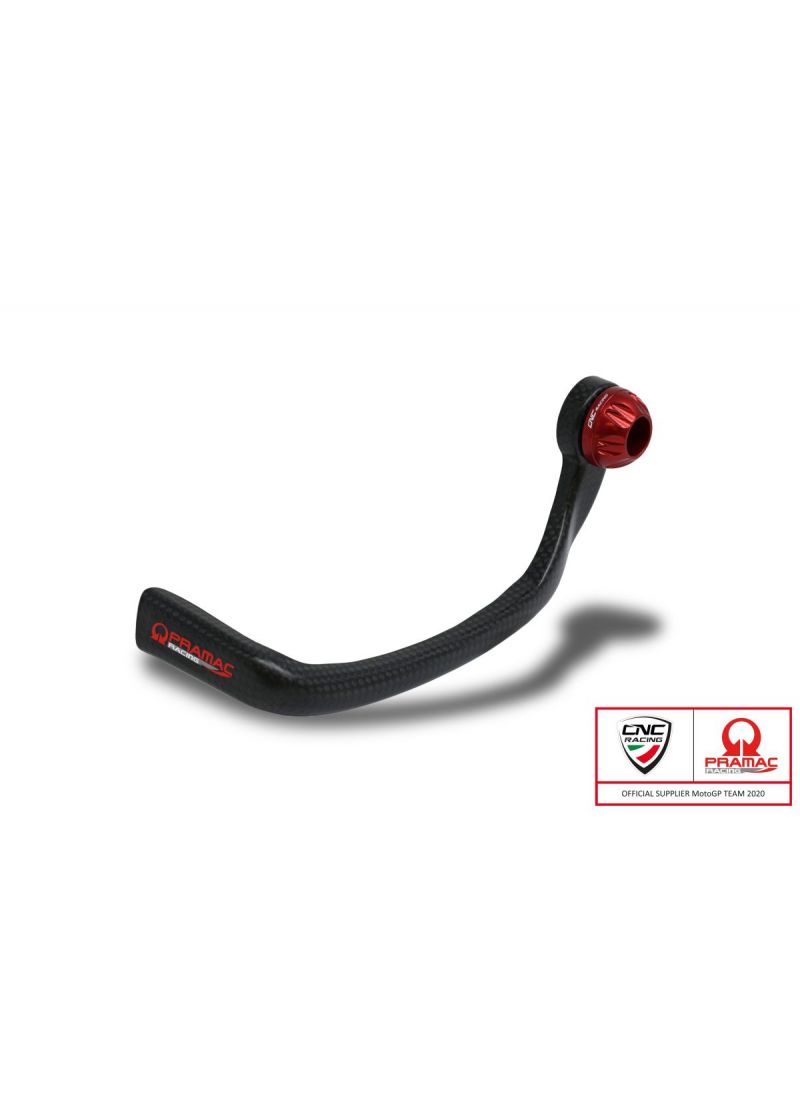 Carbon koppelingshendel beschermer Pramac Racing Edition - CNC Racing Ducati Panigale V4 Tricolore Italia (2025+)