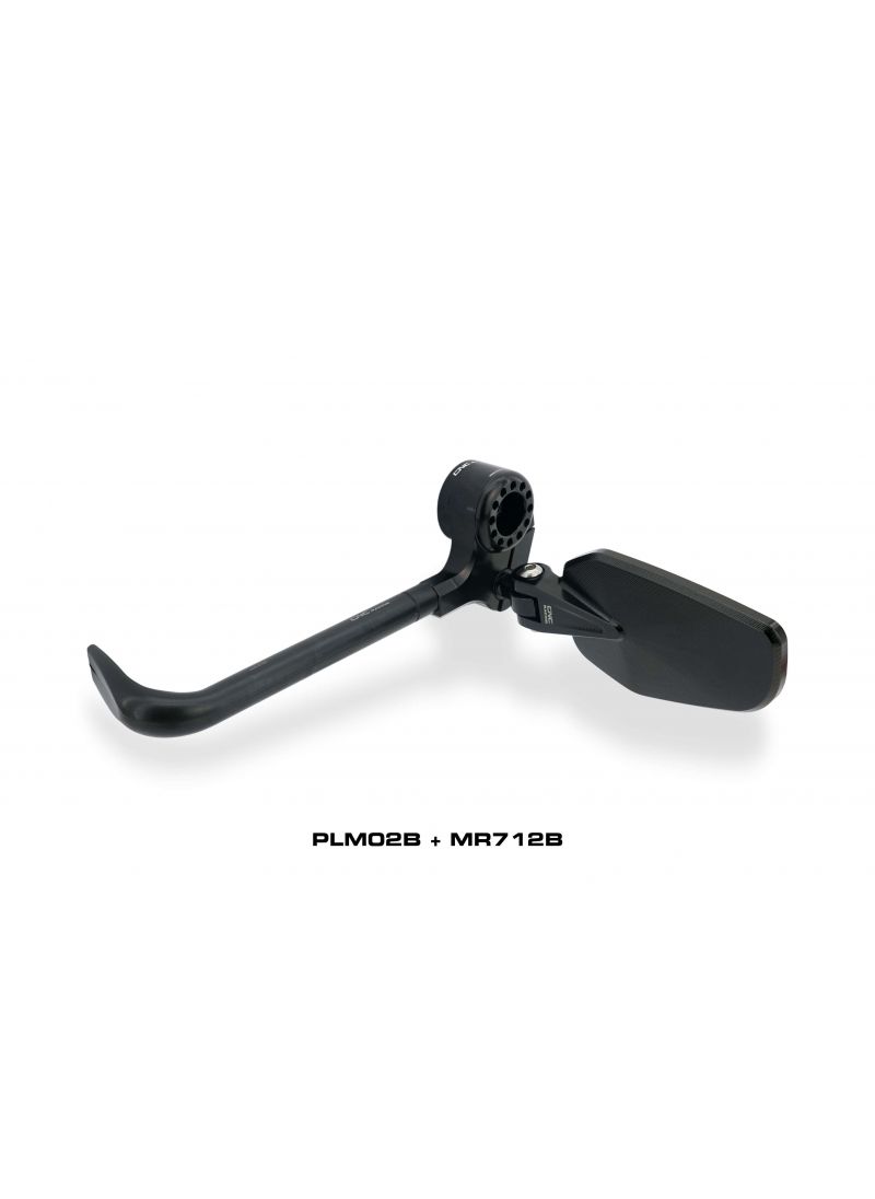 Koppelingshendel beschermer met bar-end spiegel montage Honda Grom (2020-2024)