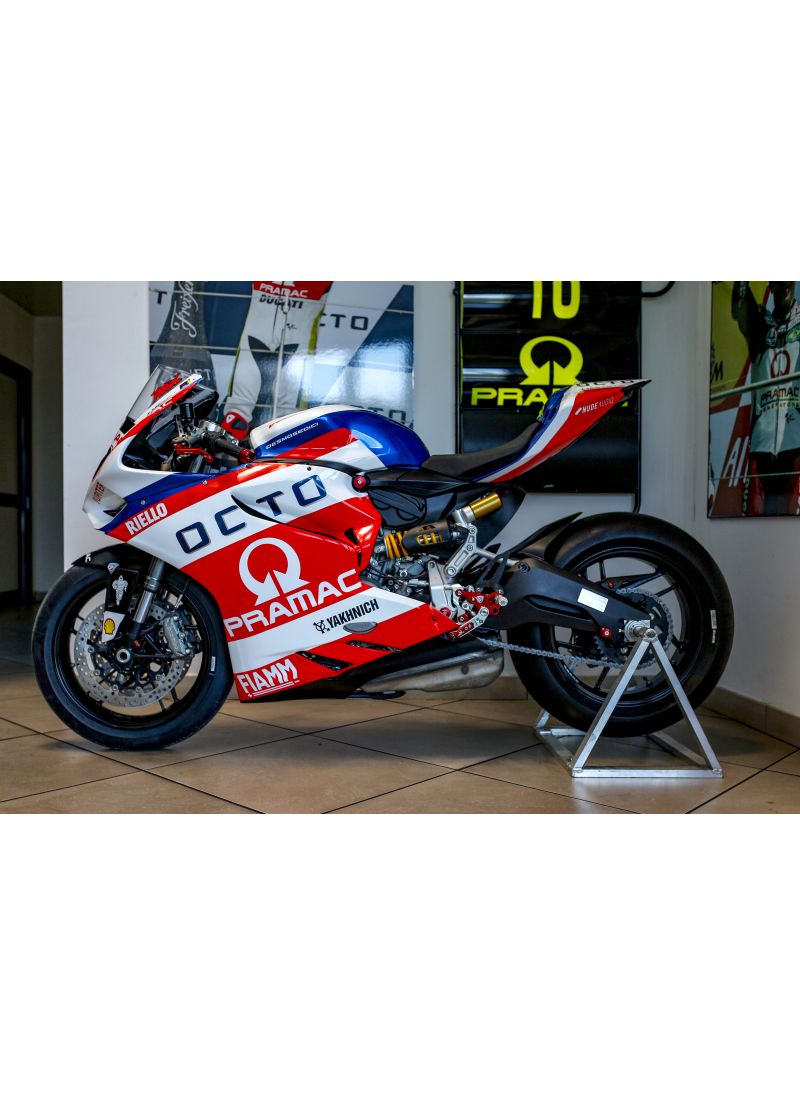 Pramac Racing SBK rearset Ducati Panigale