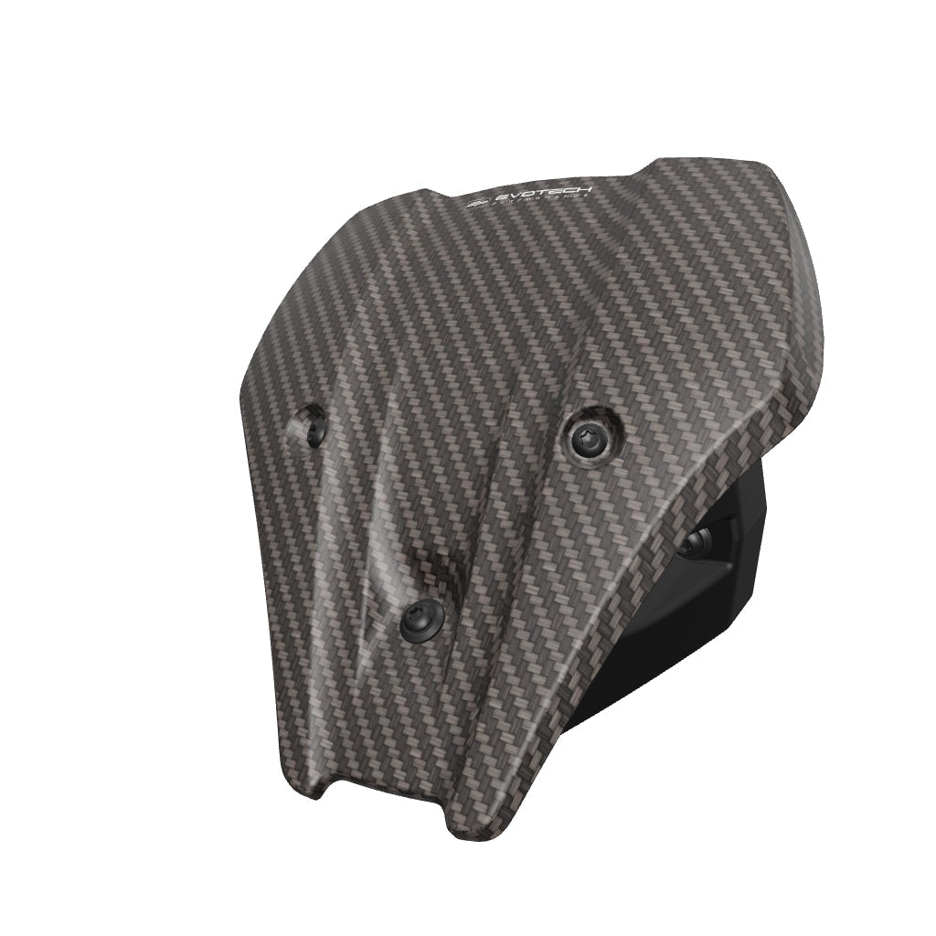 Windscherm Flyscreen Evotech - Ducati Monster V2+ (Plus) (2026+) (Carbon Fibre)