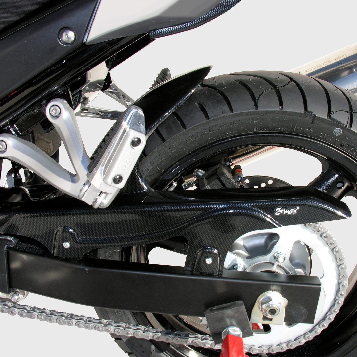 Ermax achterspatbord (hugger) voor Suzuki GSX650F 2008-2016 carbonlook