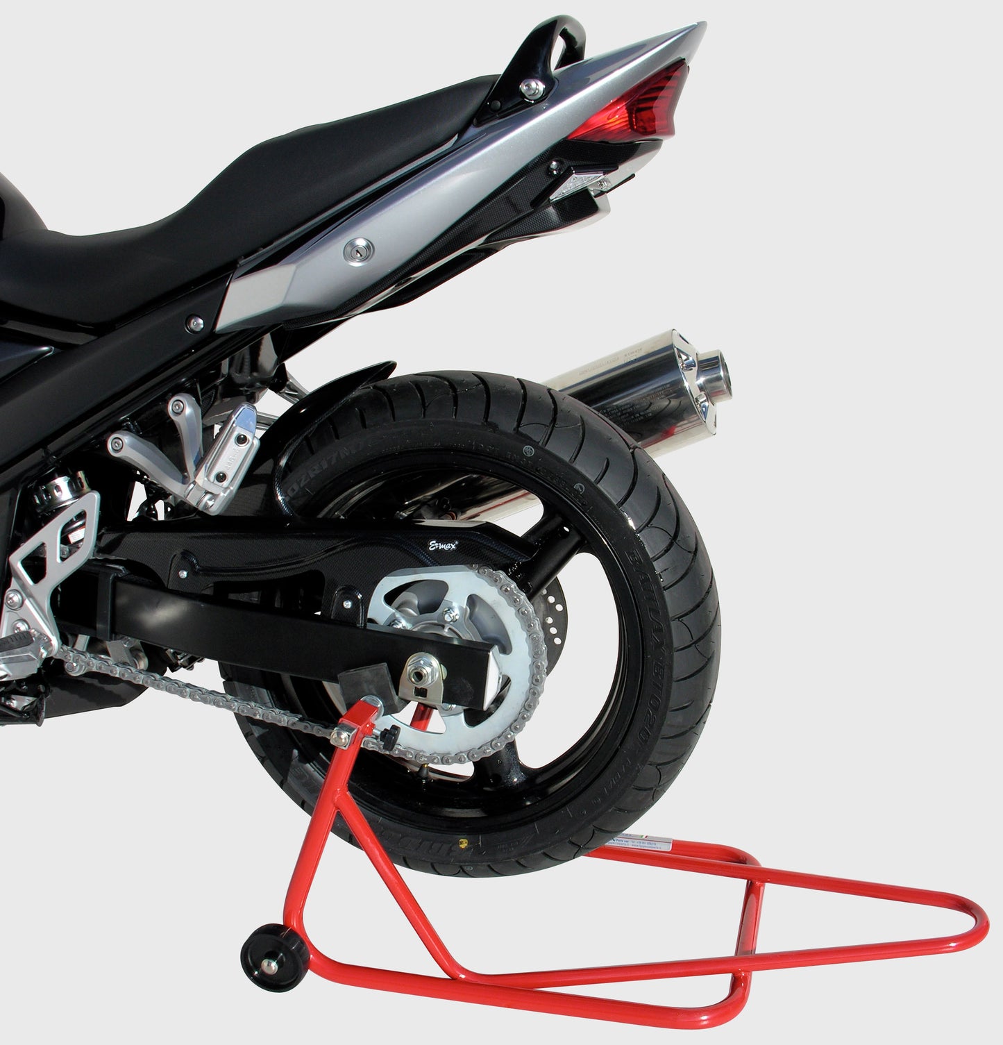 Ermax achterspatbord (hugger) voor Suzuki GSX650F 2008-2016 carbonlook en underttail