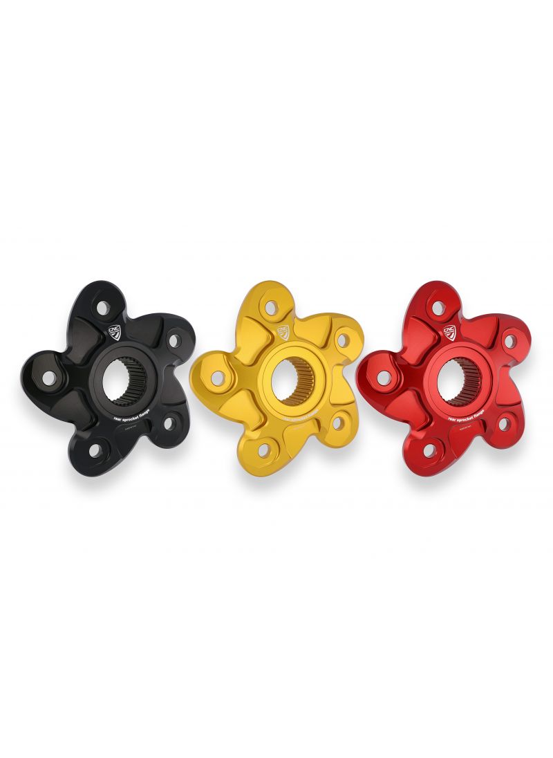 Rear sprocket carrier for 5-nut Ducati models