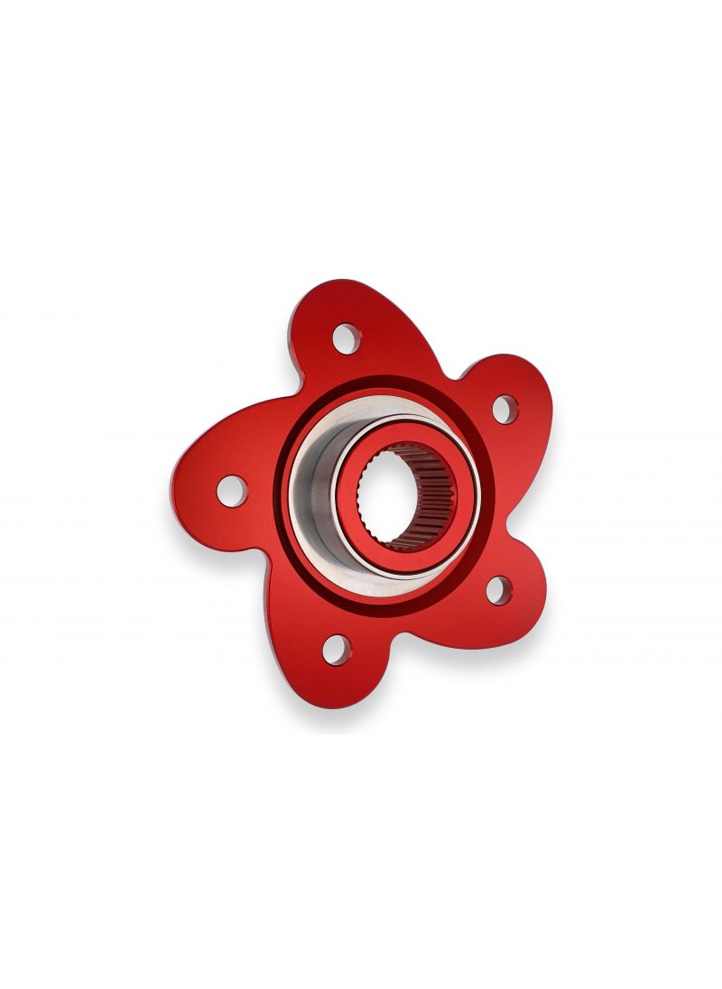Achtertandwieldrager 5-bouts (smalle achteras) models Ducati Hypermotard 1100S (2007-2009)