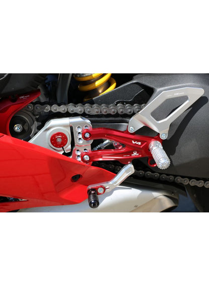Rearset CNC Racing Pramac Limited Panigale V4 V4S