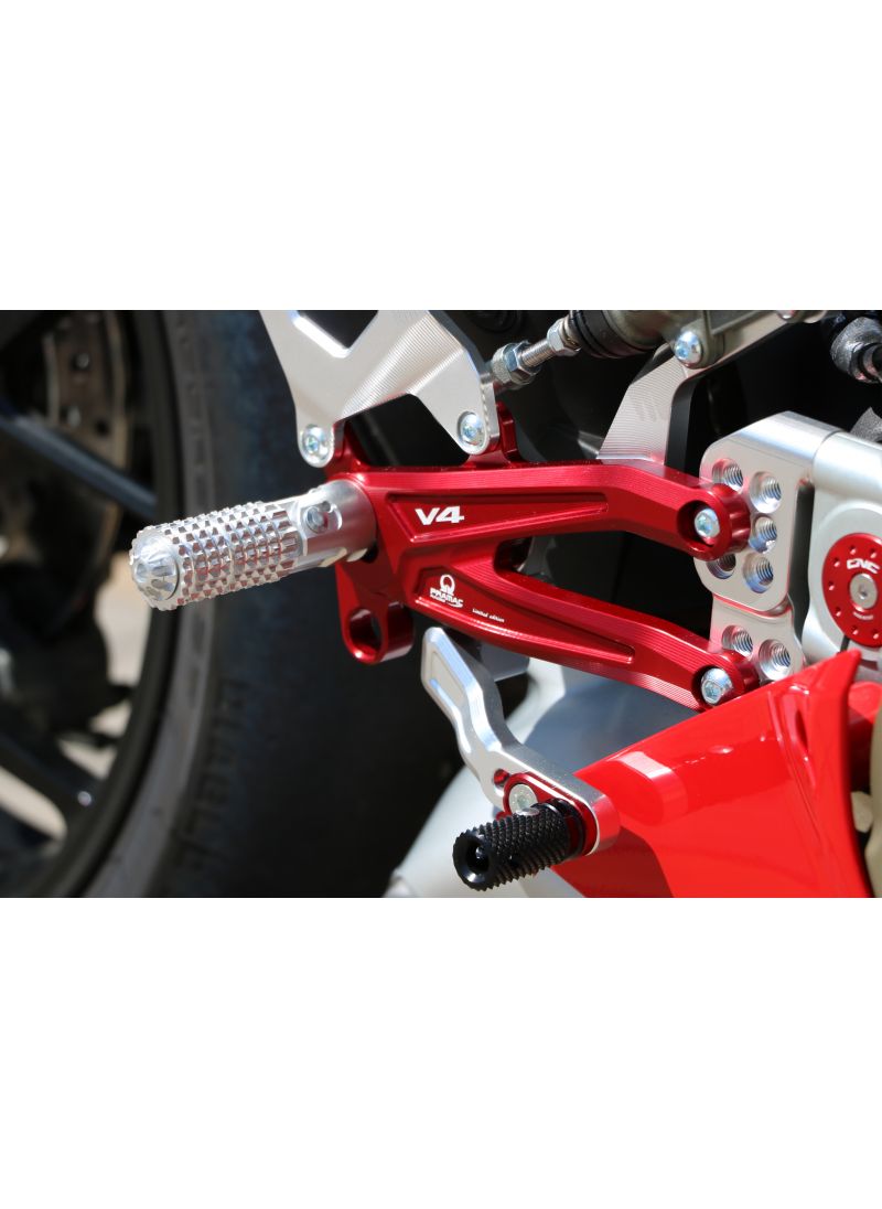 Rearset CNC Racing Pramac Limited Panigale V4 V4S