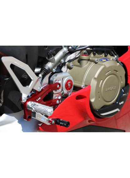Rearset CNC Racing Pramac Limited Panigale V4 V4S