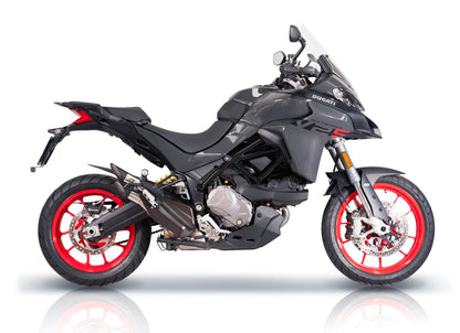 QD slip-on uitlatenset Power-Gun Ducati Multistrada V2 S (2022-2024)