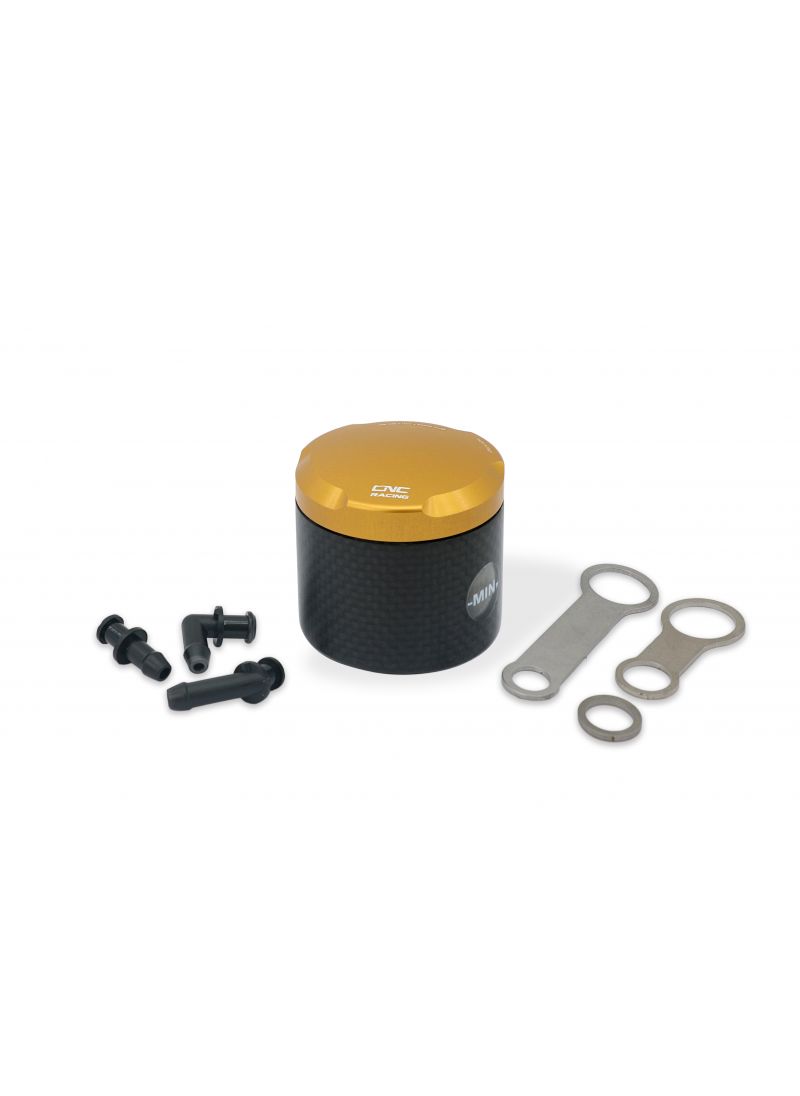 Carbon remvloeistof reservoir 25ml met aluminium deksel Ducati 998S (2002-2003)