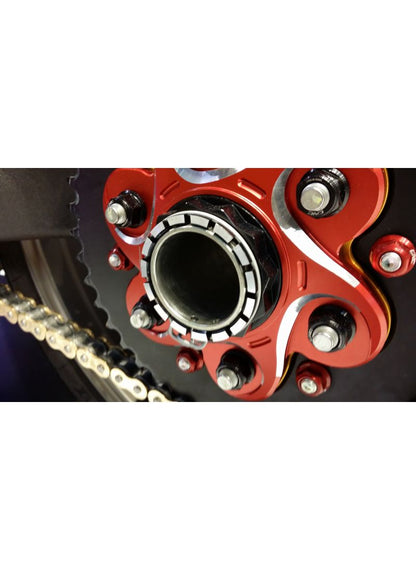 Quick-change sprocket carrier 6-bolt