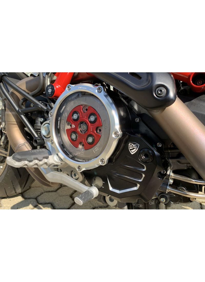 Carbon remhendel beschermer - CNC Racing Ducati Hypermotard 950 RVE (2020-2025)