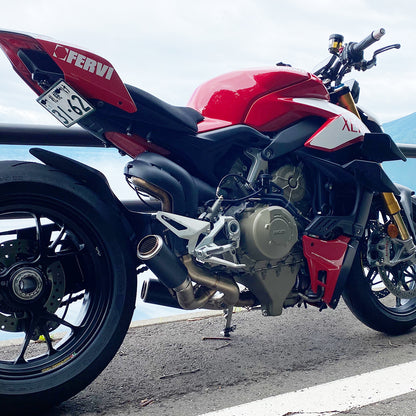 MGP slip-on Stinger uitlaat voor Panigale V4 en Streetfighter V4