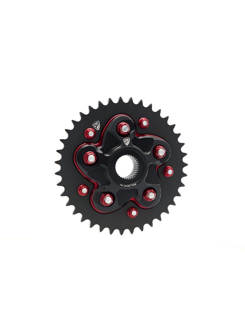 Achtertandwiel moerenset Ducati Hypermotard 1100 EVO (2010-2012)