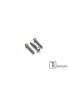 Screws set clutch slave cylinder M6x16 (3 pcs) - Titanium Ducati Hypermotard 1100 EVO (2010-2012)
