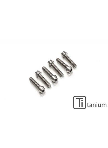 Bottom triple clamp screw kit M8x25 (6 stuk.) for Streetfighter 848 1098 - Titanium Ducati Streetfighter V4 Lamborghini (2023+)