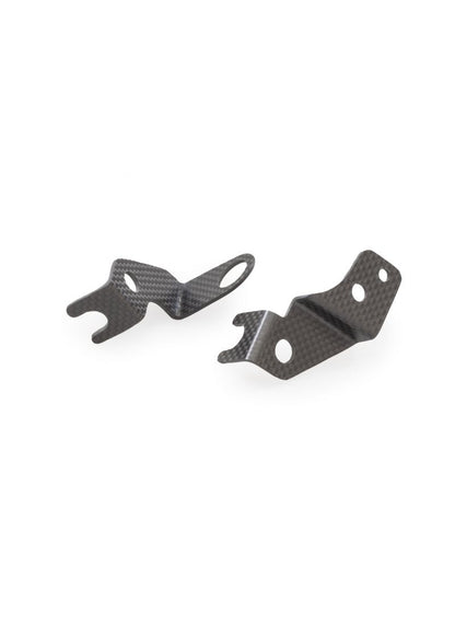 Remvloeistof koppeling vloeistof reservoir steunenset (2 st. ) mat carbon Ducati Streetfighter V4S (2025+)